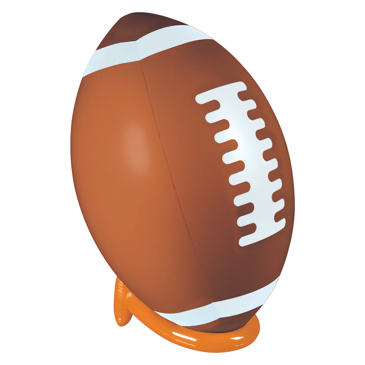 Beistle 3Feet 2in. and 16in. Inflatable Football and Tee Set - 1 Pack